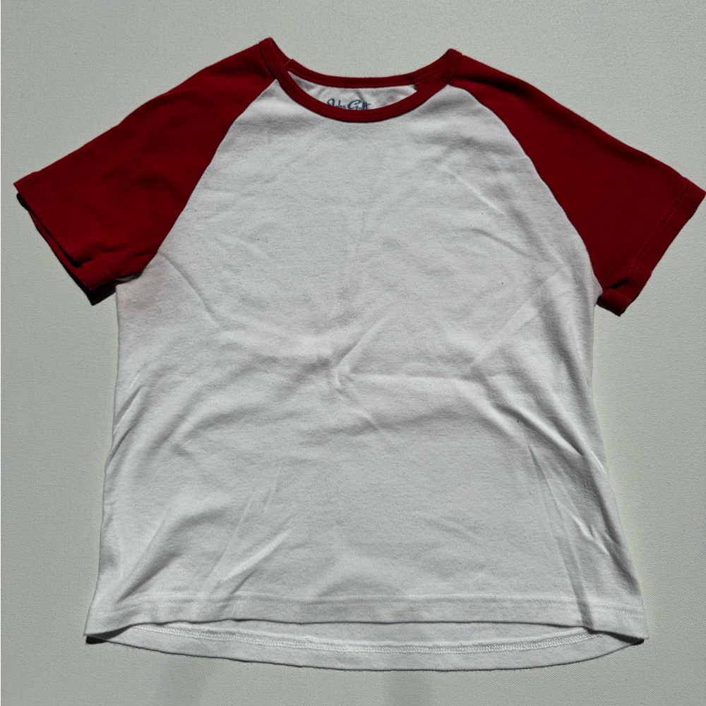 Brandy Melville - Red and White Tee